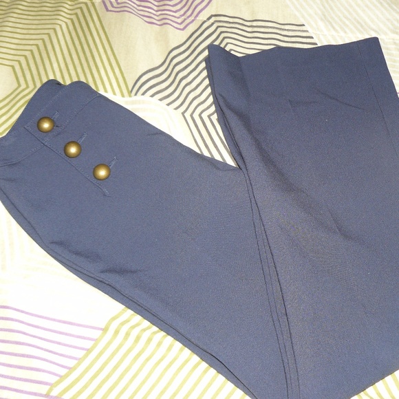 EXPRESS Pants - NWT EXPRESS Navy Blue Sailor Flare Pant Size 2R